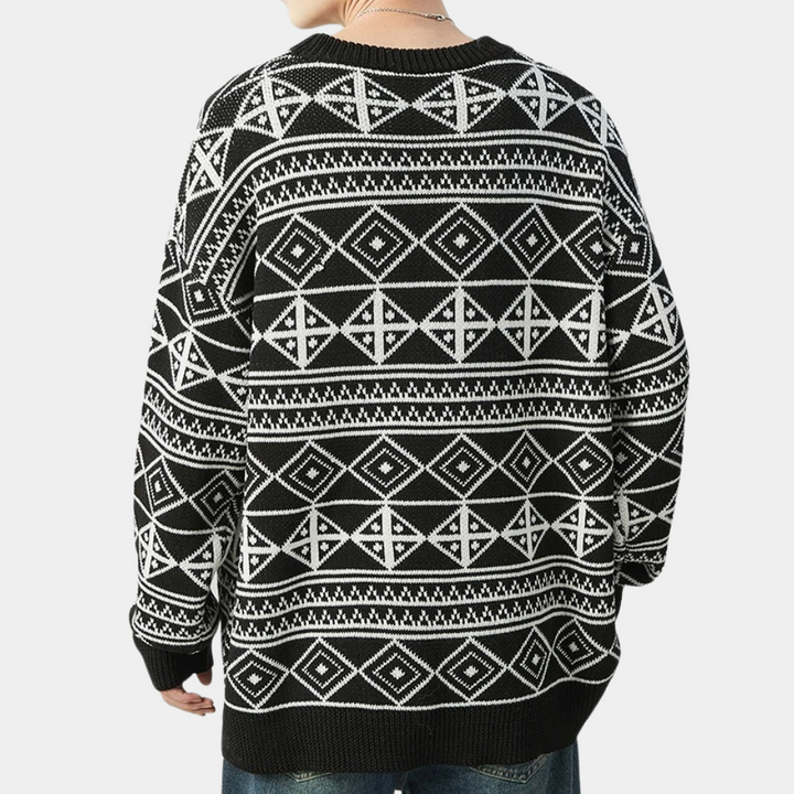 ADAM - Moderne Strikket Sweater til Mænd