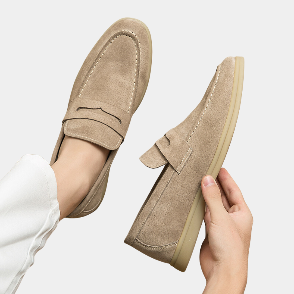 Behagelige slip-on-loafers til mænd