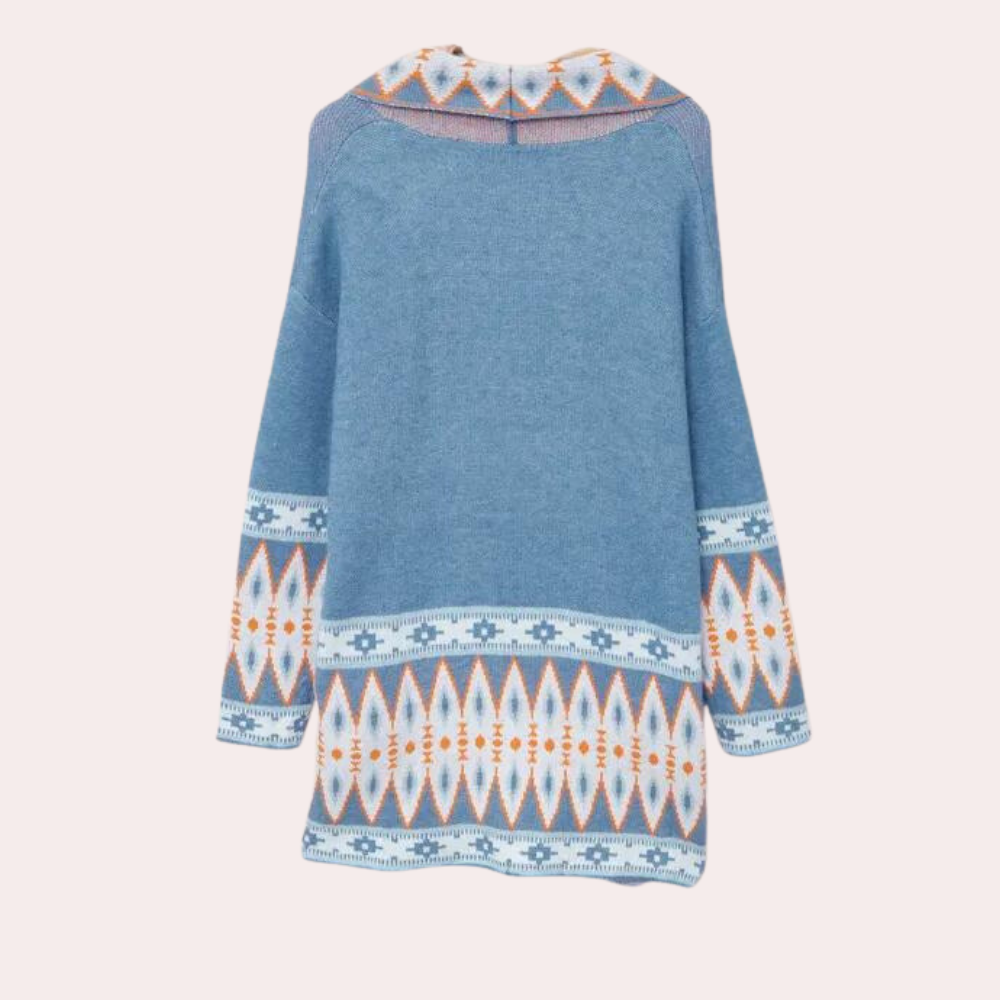 Boho-stil cardigan til kvinder