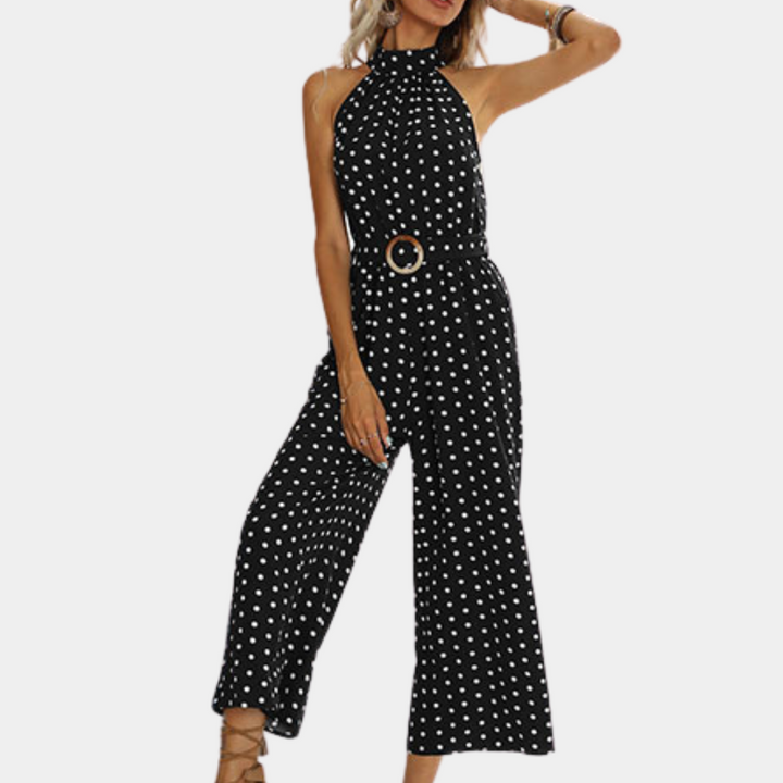 Anastasia - Elegant jumpsuit med halterneck til kvinder