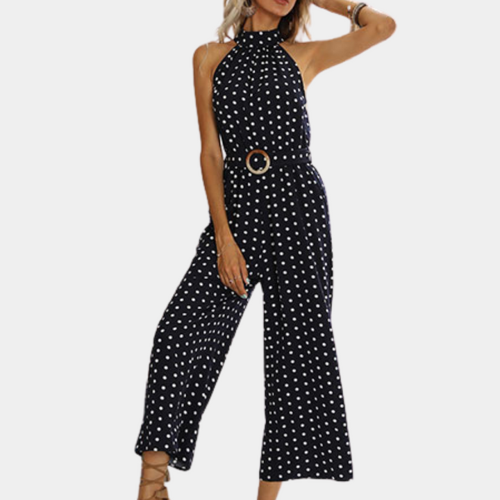 Anastasia - Elegant jumpsuit med halterneck til kvinder