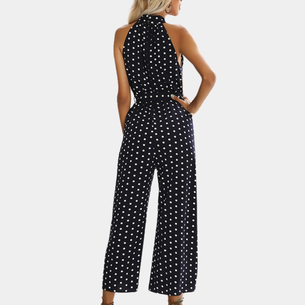 Anastasia - Elegant jumpsuit med halterneck til kvinder