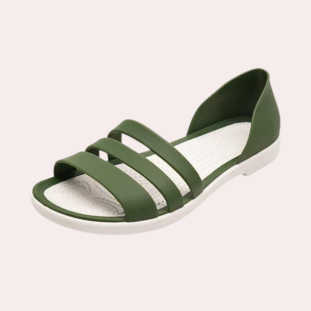 Casual slip on-sandaler til kvinder