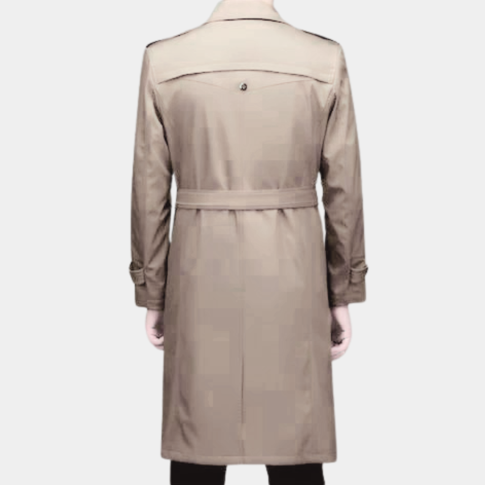 Moderne trenchcoat til mænd