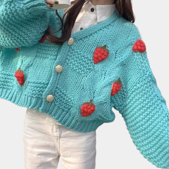 Poppy - Strikket sweater til kvinder