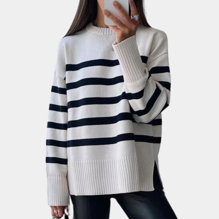 Aaliyah - Elegant oversize sweater til kvinder