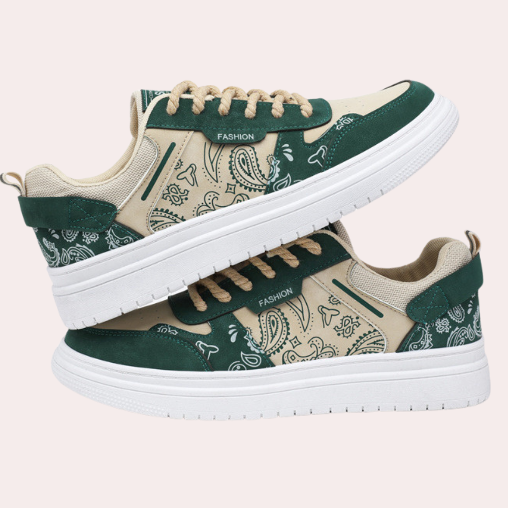 Trendy sneakers med print til mænd