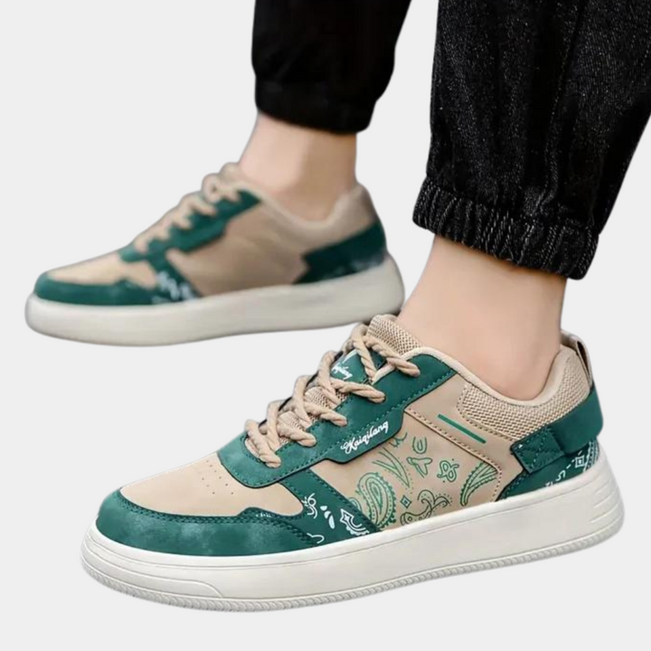 Trendy sneakers med print til mænd