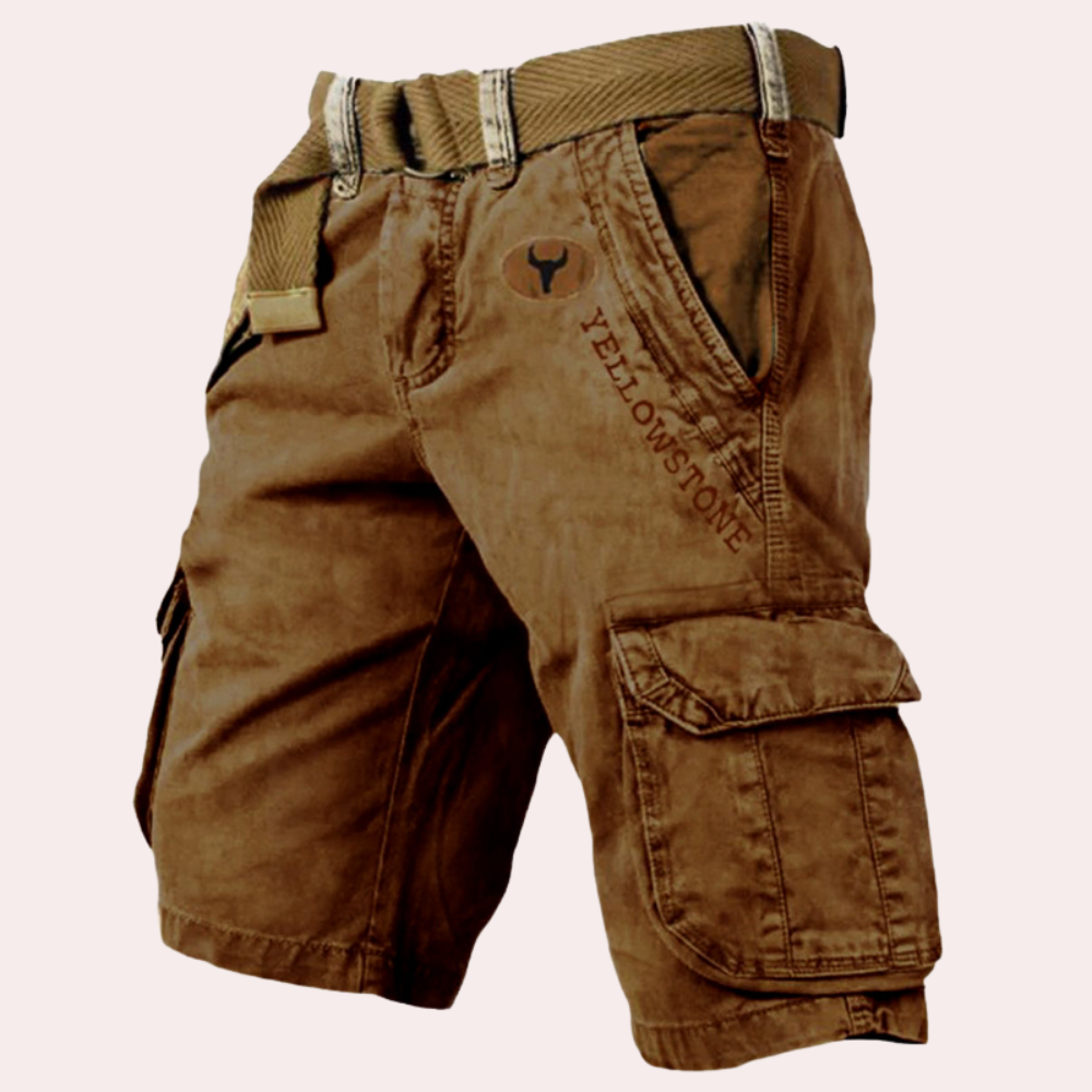 Afslappede cargo-shorts til mænd