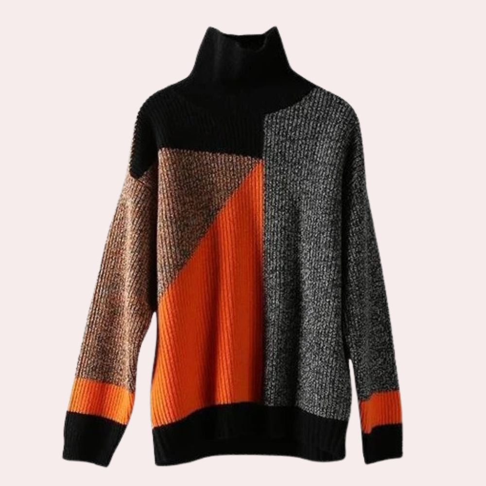 Anya - Trendy og moderne strikket sweater til kvinder