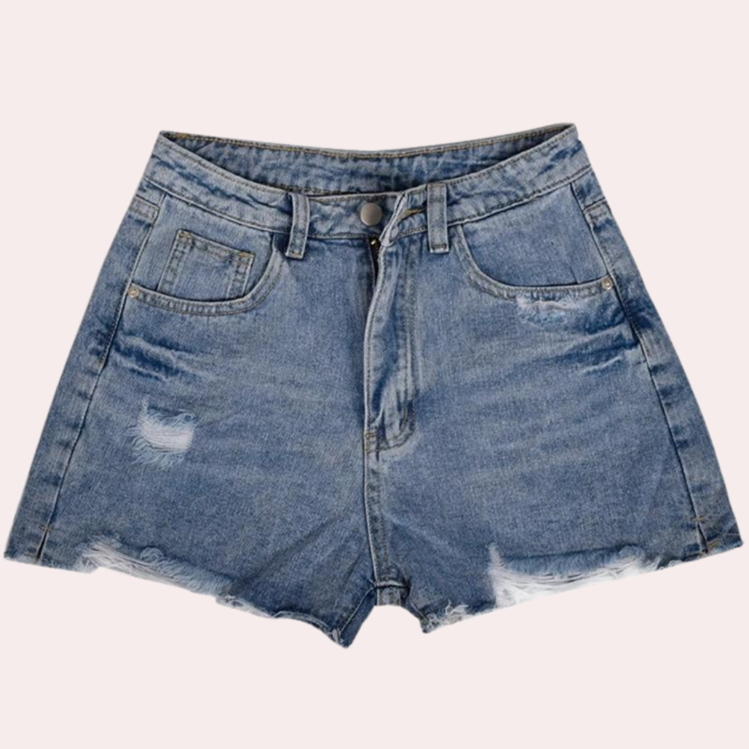 Ondine - Trendy ripped shorts til kvinder