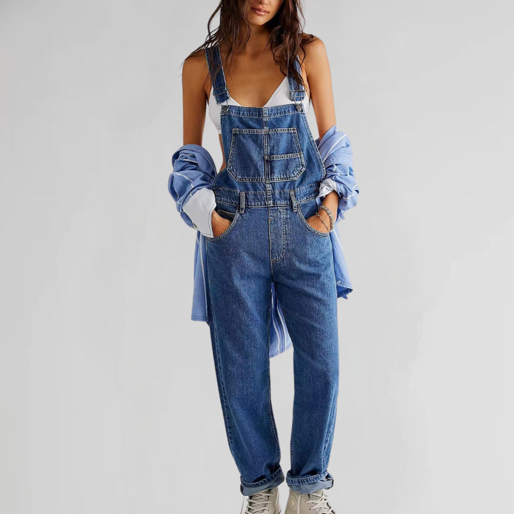 Valeria - Komfortable denim-overalls til kvinder