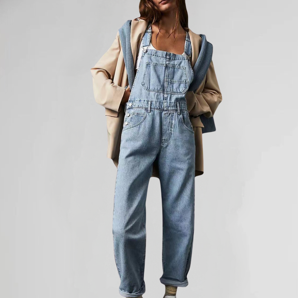 Valeria - Komfortable denim-overalls til kvinder