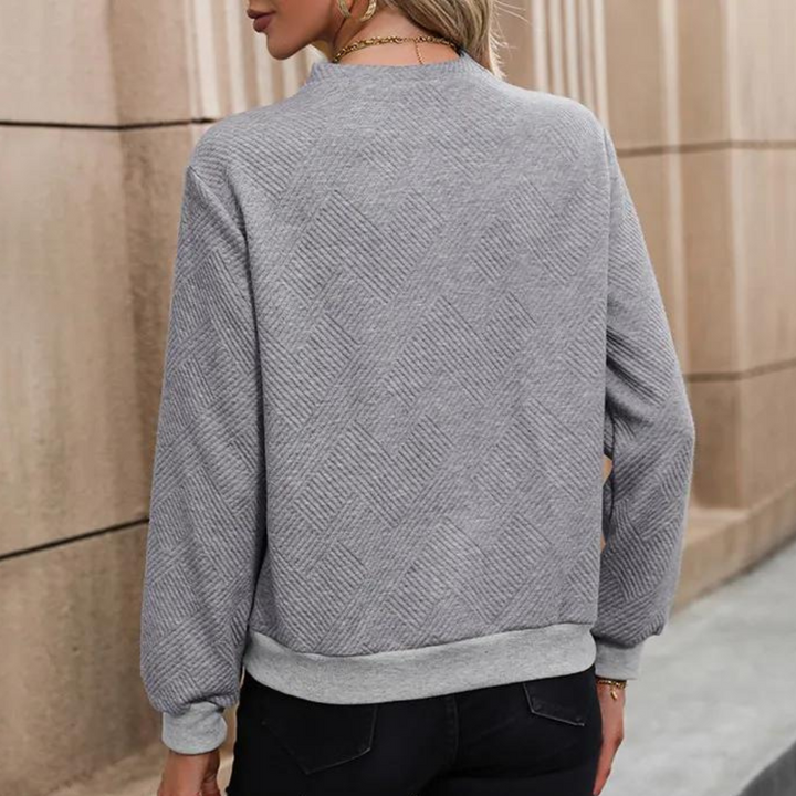 Seren - Casual Moderigtig langærmet sweater til kvinder