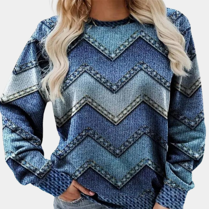 Elysia - Varm og stilfuld sweater til kvinder