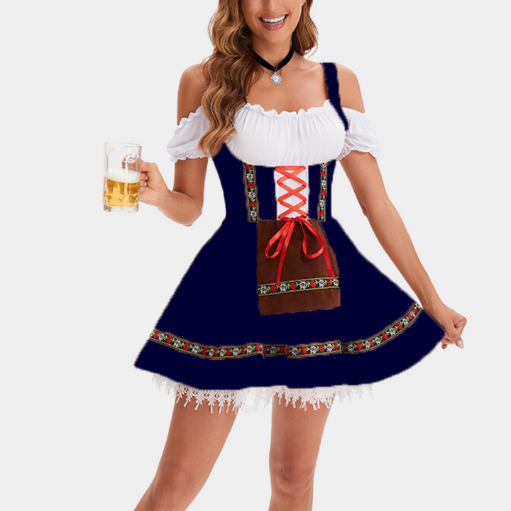 Eugenia - Vintage Oktoberfest-kjole til kvinder