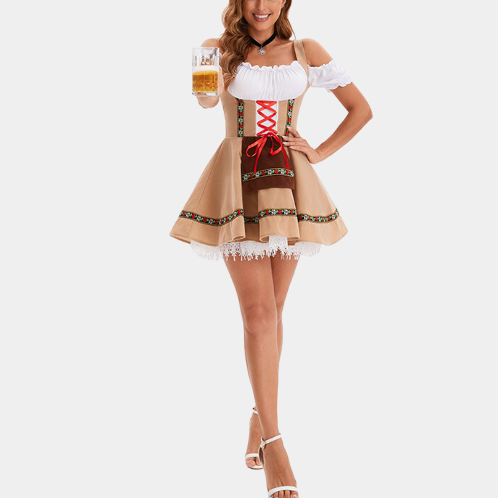 Eugenia - Vintage Oktoberfest-kjole til kvinder