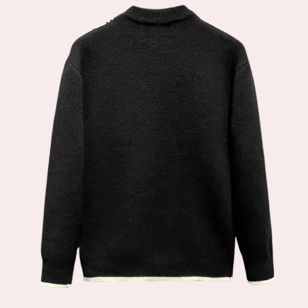 Razvan - Moderigtig strikket sweater til mænd