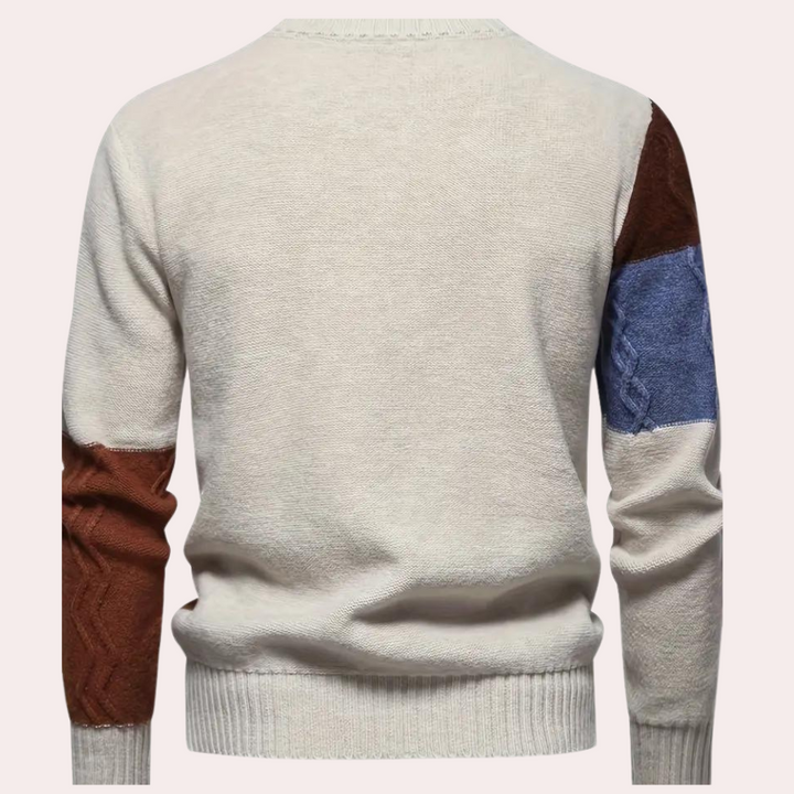 Boian – Stilfuld strikket sweater til mænd