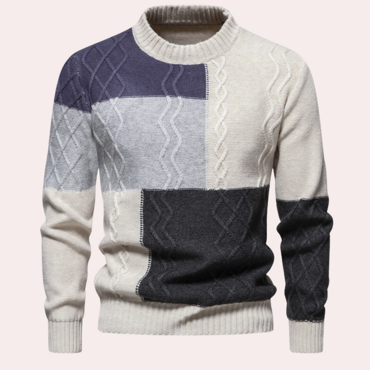 Boian – Stilfuld strikket sweater til mænd