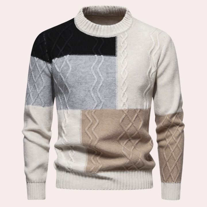 Boian – Stilfuld strikket sweater til mænd