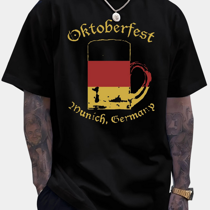 Aleksandr - Oktoberfest Stilfuld ølkrus T-shirt