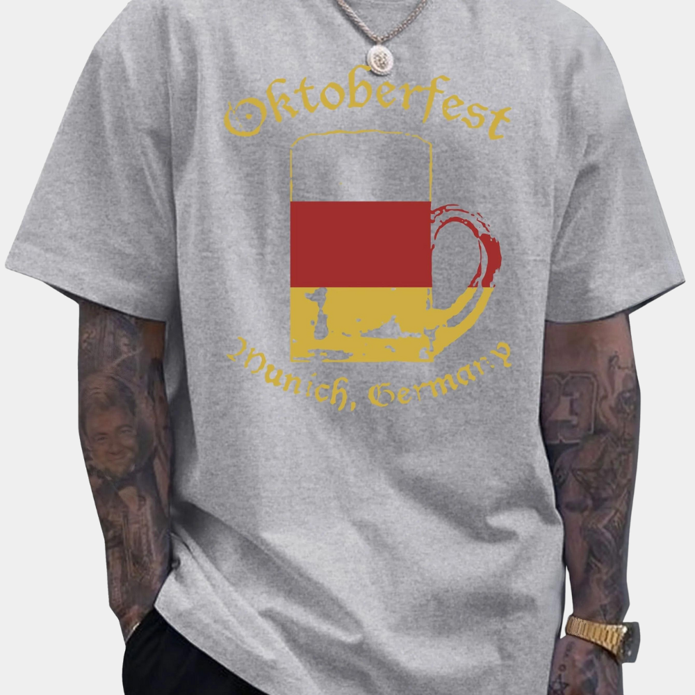 Aleksandr - Oktoberfest Stilfuld ølkrus T-shirt