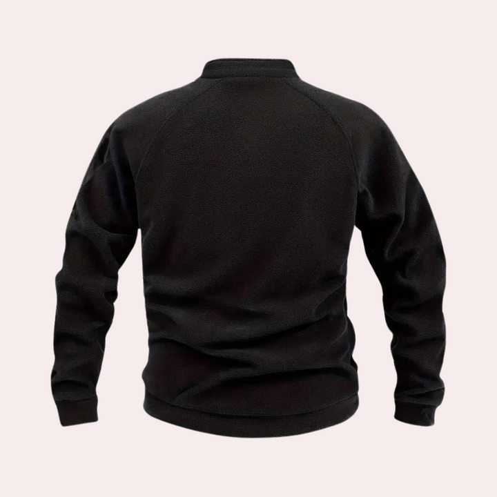 Zinon - Afslappet varm herresweater med stretch