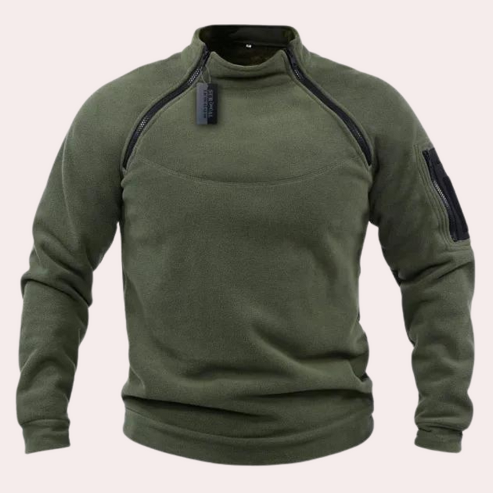 Zinon - Afslappet varm herresweater med stretch