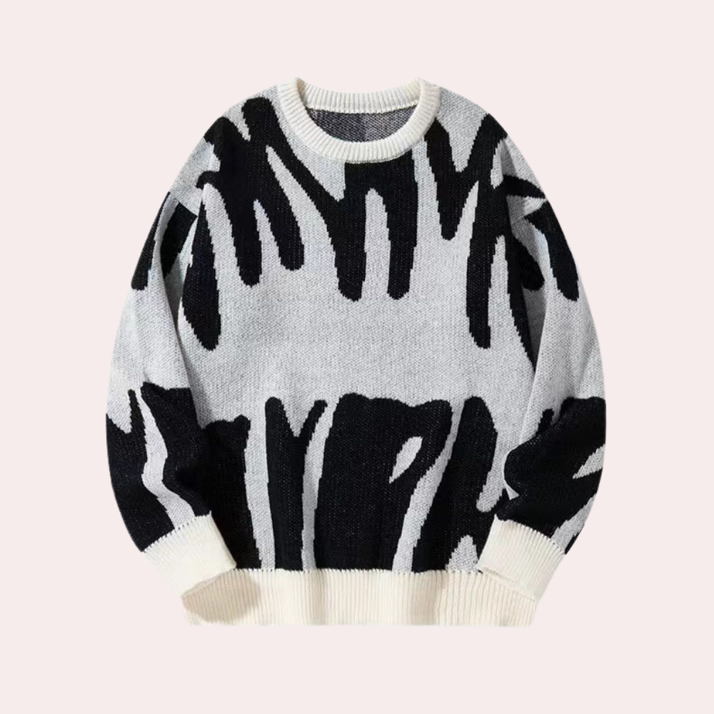 Vasil – Maskulin og trendy strikket sweater til mænd