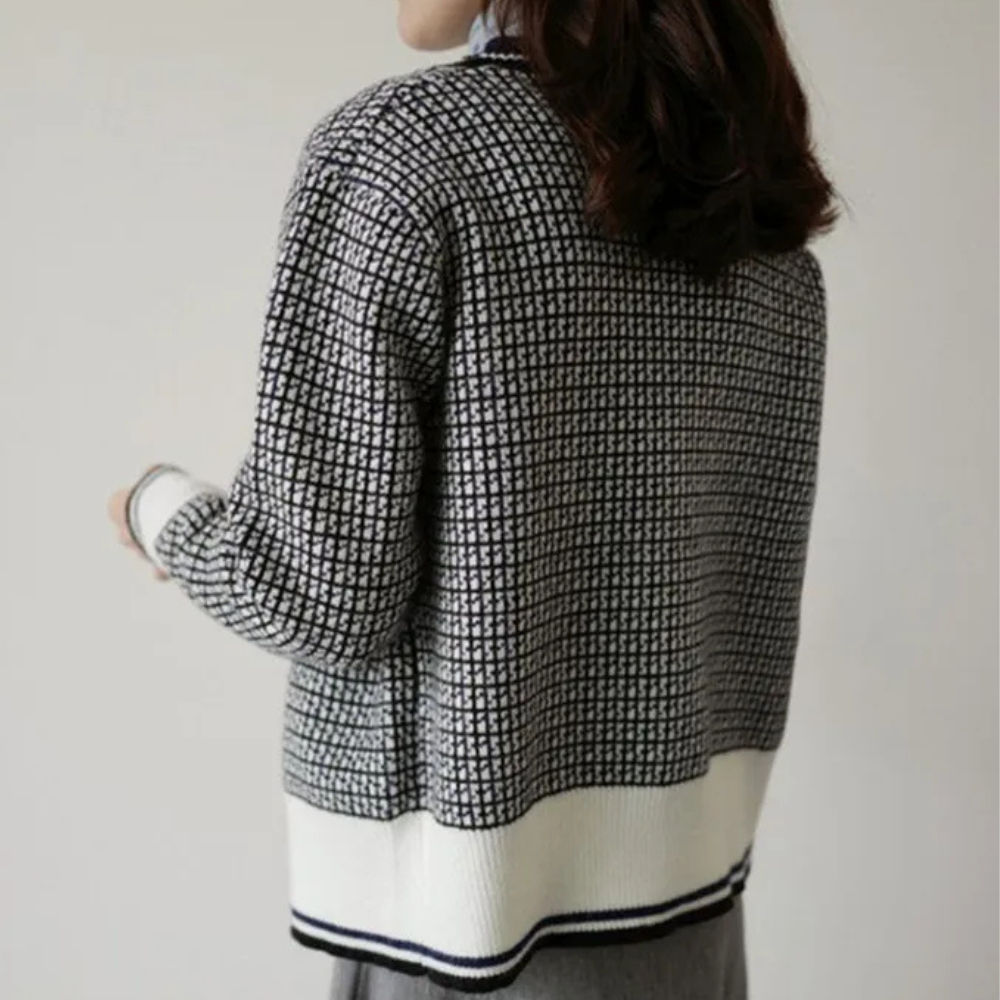 LILO - Elegant Strikket Cardigan til Kvinder