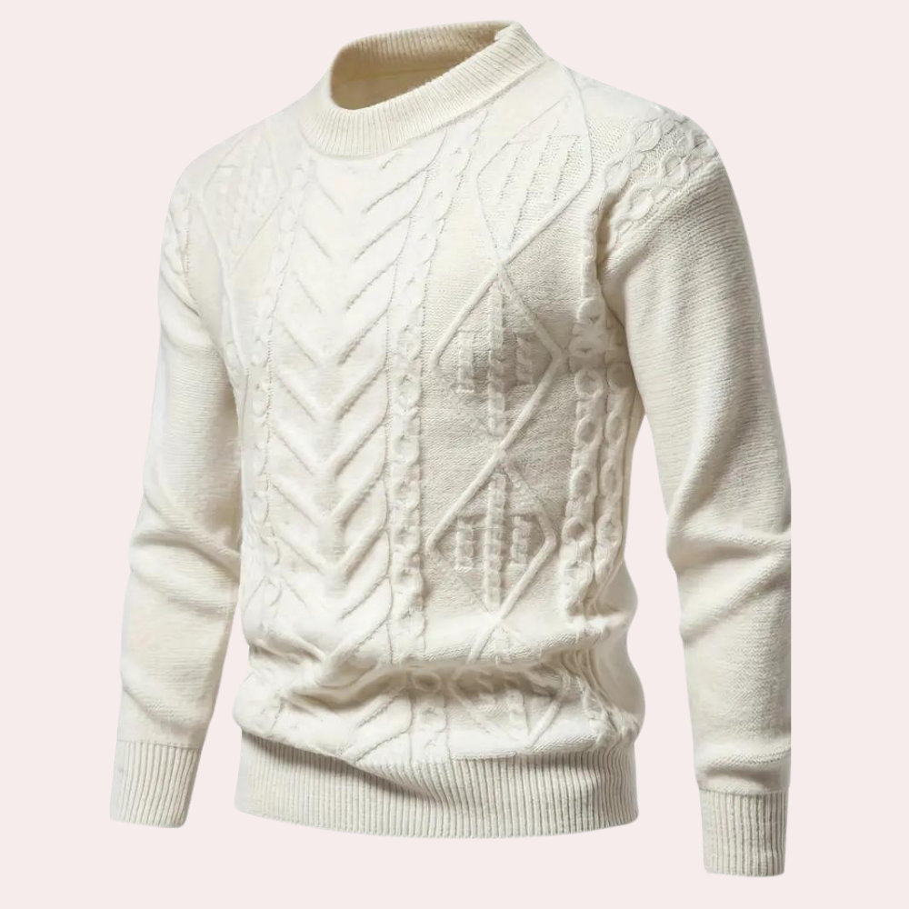 GARY - Moderne Strikket Sweater til Mænd