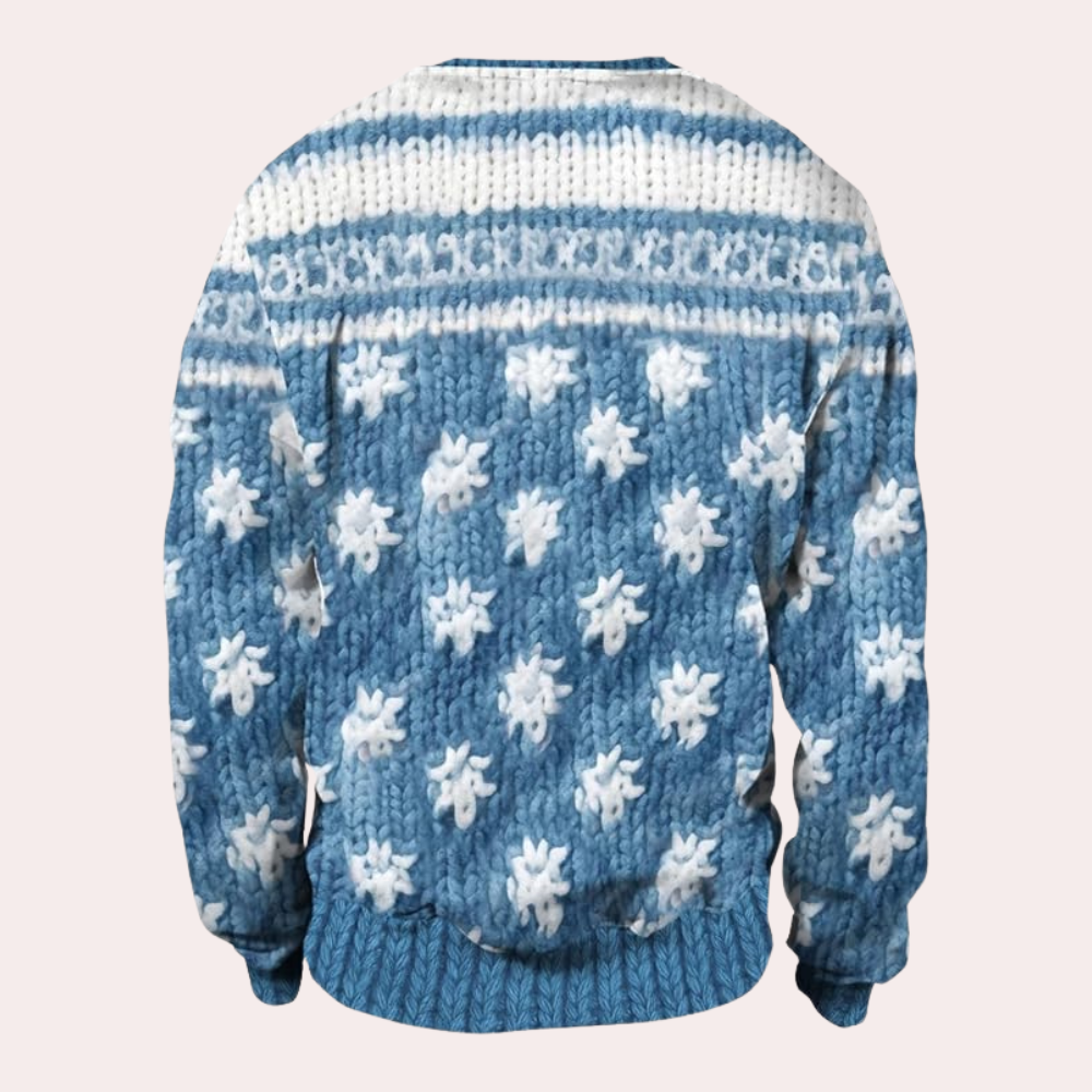 SAMSON - Strikket Julemand Sweater til Mænd