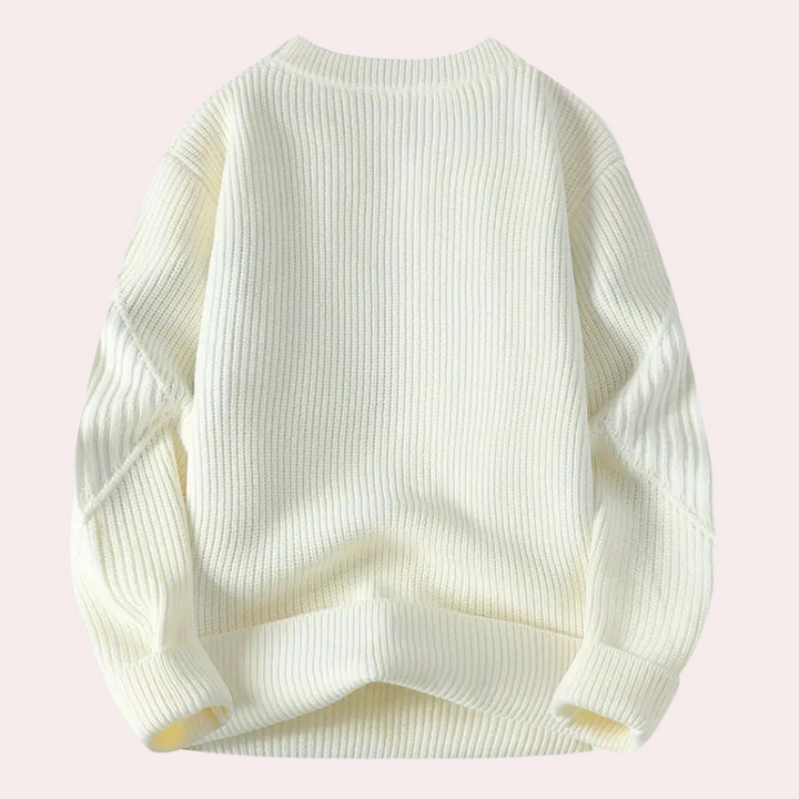 BASIL - Moderne Strikket Sweater til Mænd