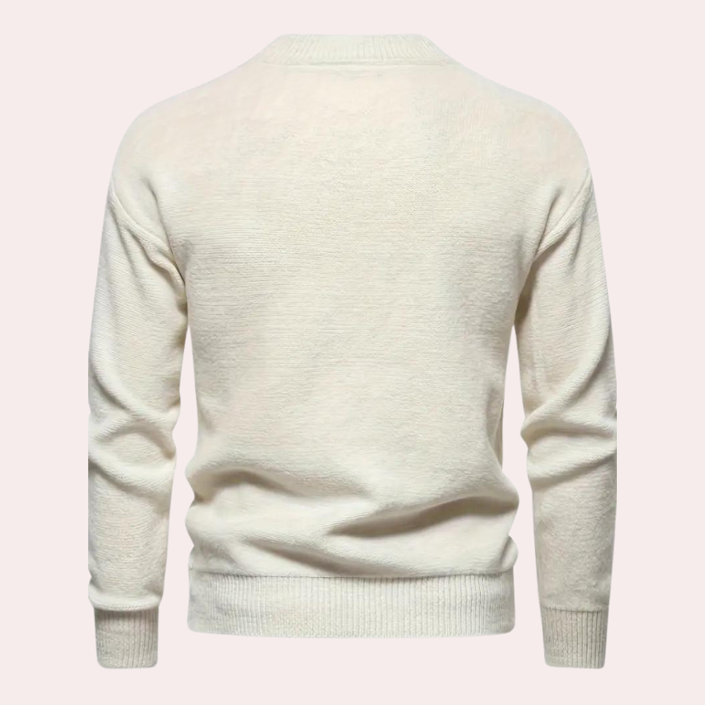 GARY - Moderne Strikket Sweater til Mænd