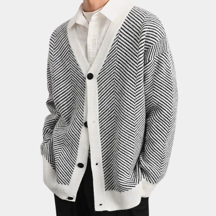 MADISON - Elegant Strikket Cardigan til Mænd