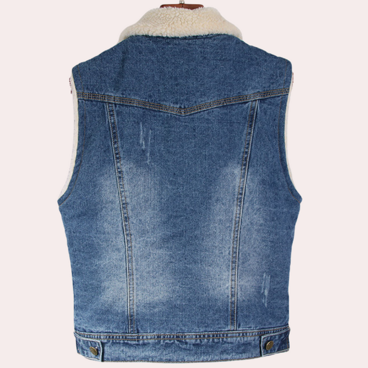 CLAIRE - Moderigtigt Denimvest til Damer