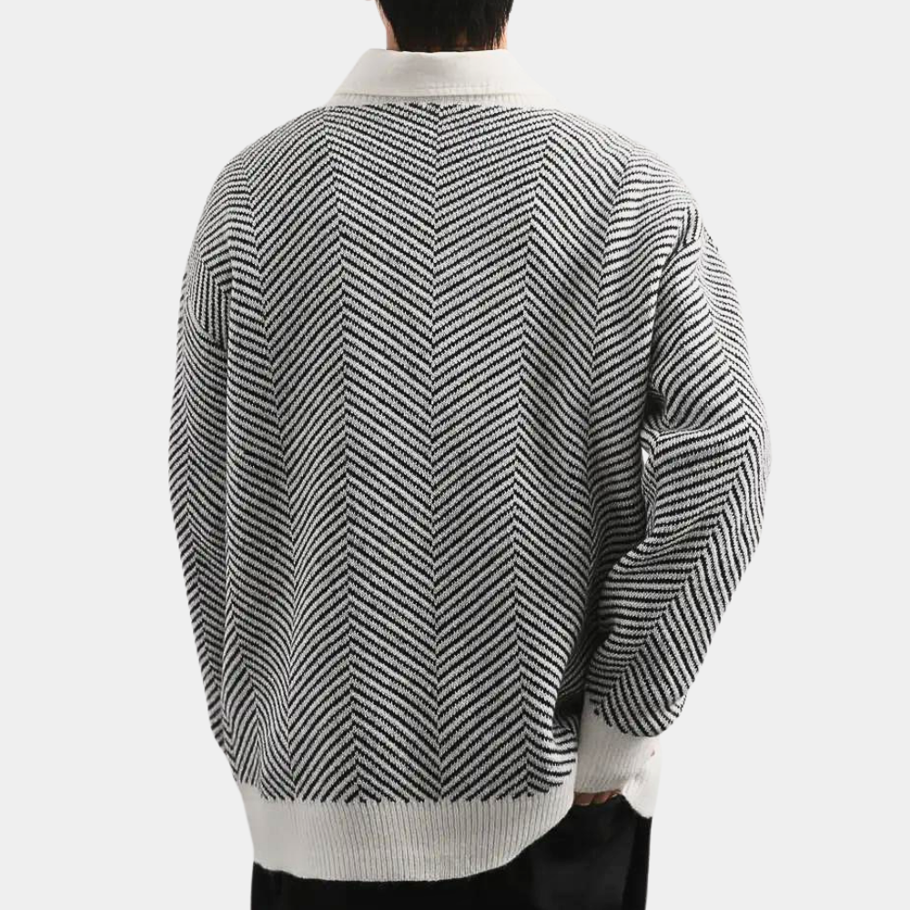 MADISON - Elegant Strikket Cardigan til Mænd